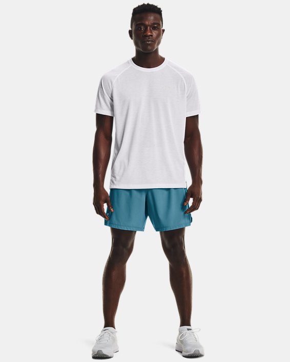 Men's UA Speedpocket 7" Shorts, Blue, pdpMainDesktop image number 2